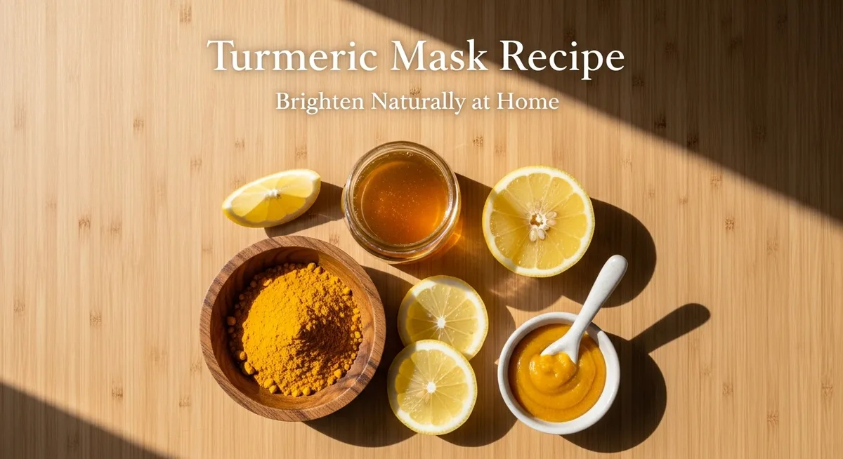 Turmeric Face Mask Recipe: How to Get Glowing Skin Instantly (2026)