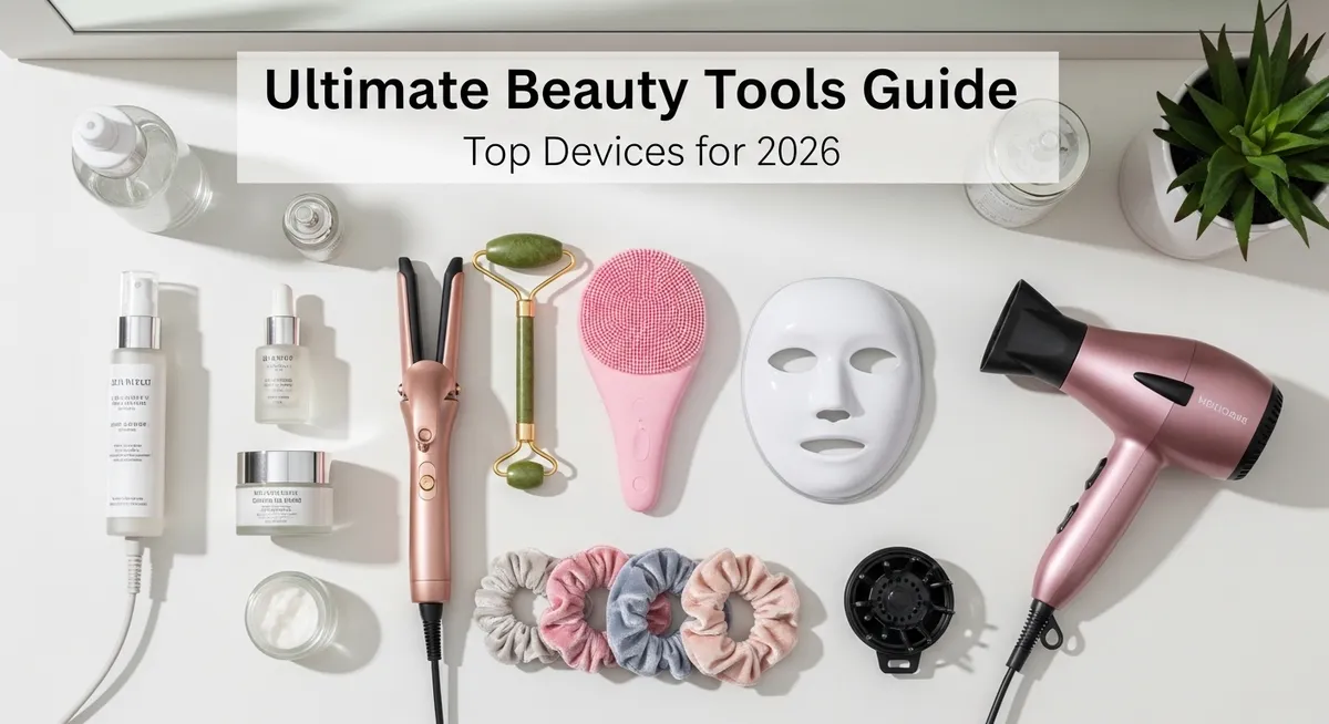 The Ultimate Beauty Tools Guide (2026): A Clinical Masterclass Infographic
