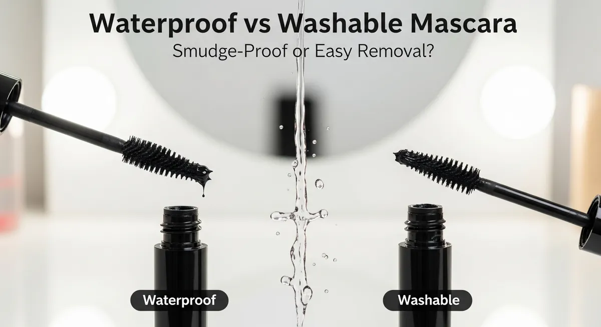 Waterproof vs. Washable Mascara
